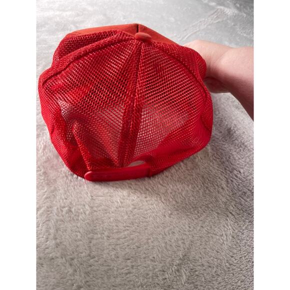 Lambert’s Cafe Sikeston Ozark Missouri "Throwed Rolls” Red Trucker Hat - Picture 4 of 7